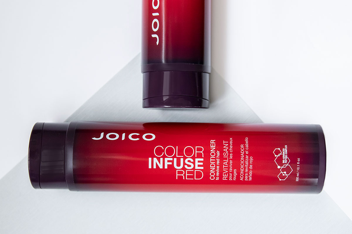 Color Infuse Red conditioner bottle