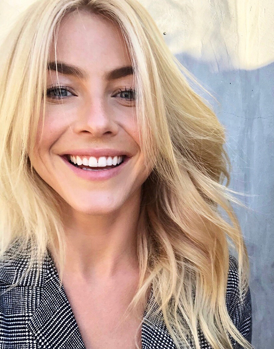 Julianne hough blonde hair color