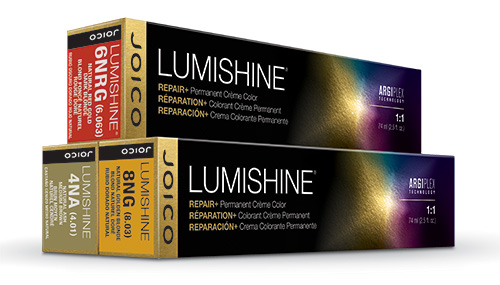 Lumishine permanent hair color boxes