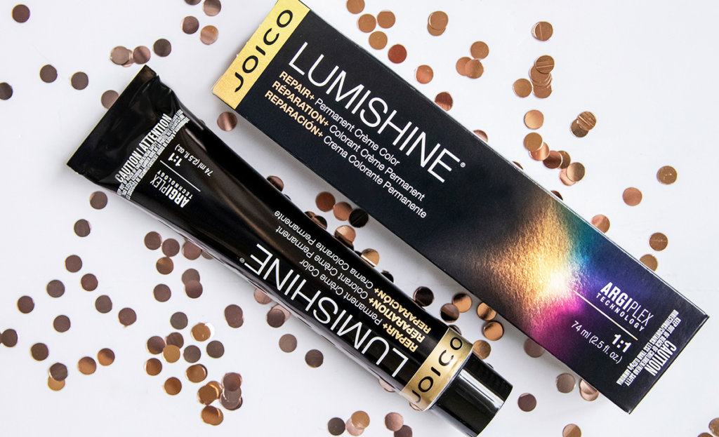 lumishine permanent creme color tube and box