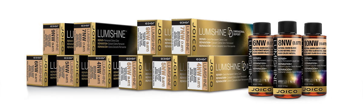 LumiShine Warm Series Boxes and Bottles Full Line